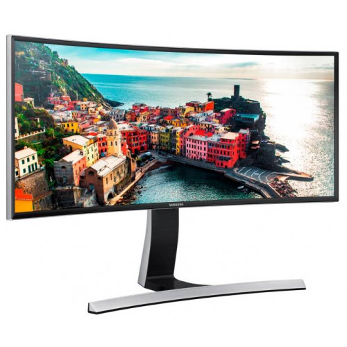МОНИТОР 34" Samsung S34E790C Black (VA, LCD, LED, 3440x1440, 4 ms, 178°/178°, 300 cd/m, 3`000:1, +HDMIx2 , +DP, +USB 3.0x 4, +MM)
